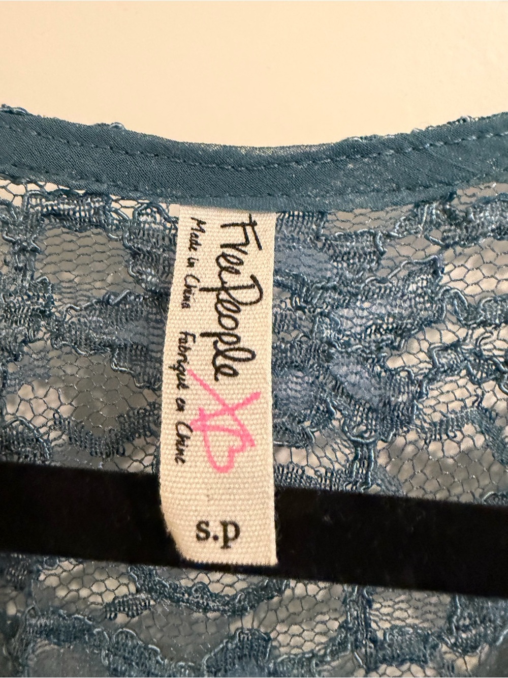 Free people y2k fairy goth peplum embroidered lace top
Size small - Picture 3 of 6